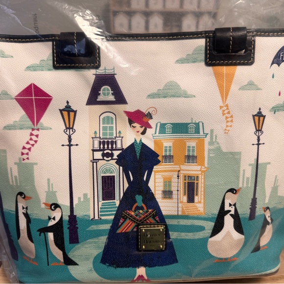 RARE 🦄 BRAND NEW Dooney & Bourke Mary Poppins Returns Tote! - Picture 11 of 13